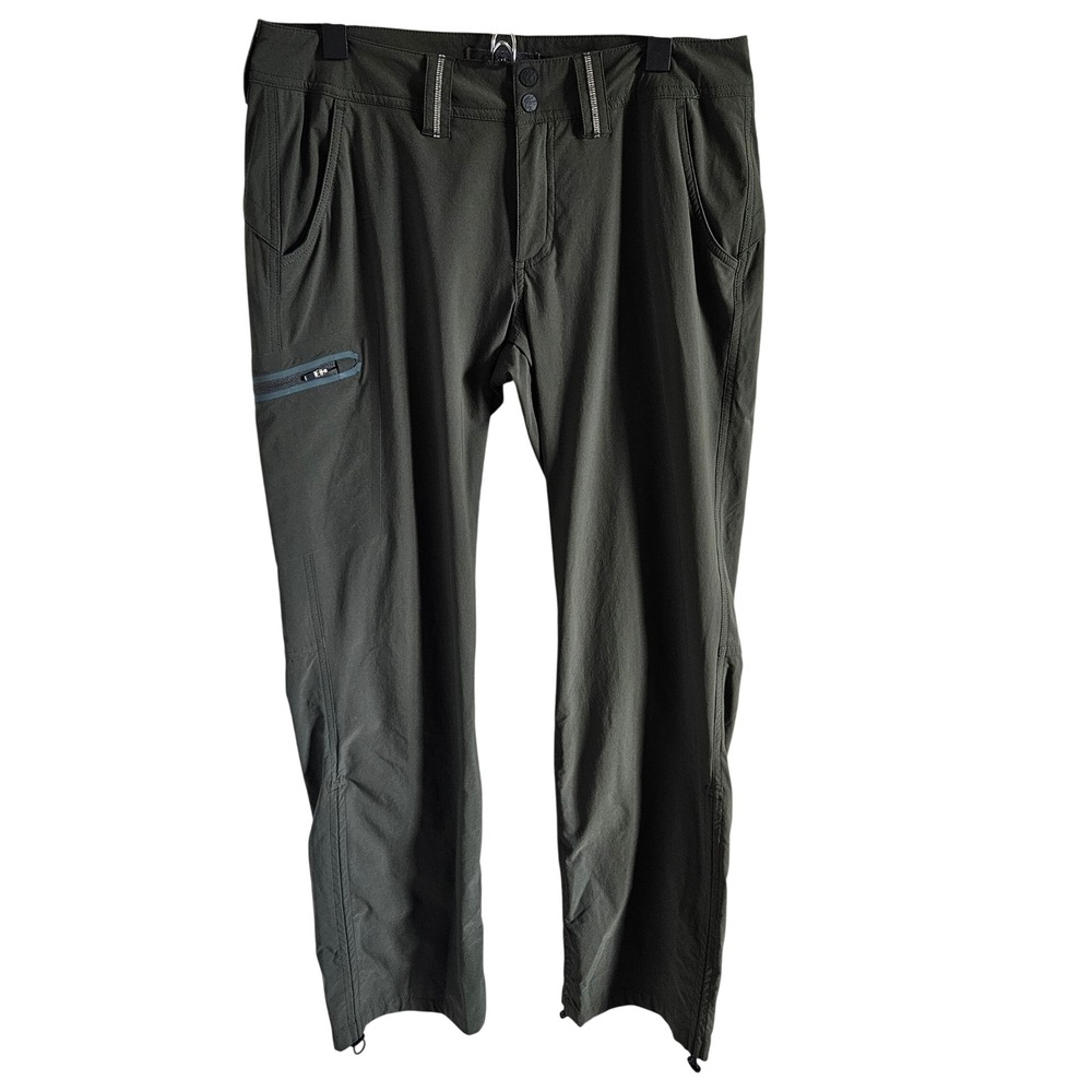 Gramicci Womens Olive Green Hiking Pants Size 8 Outdoor Performance Trousers